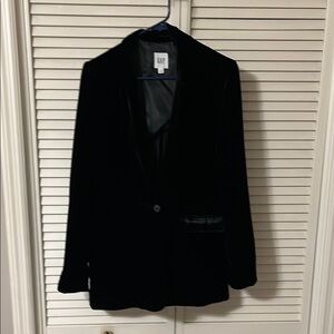GAP Classic Black Velvet Jacket